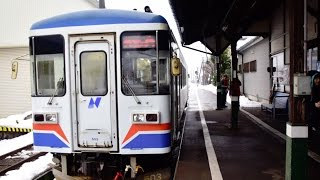 日本北陸賞雪之旅2：長良川鐵道雪見列車2016 01 29