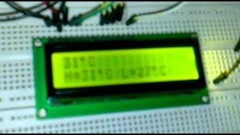 Projeto 3 - Display LCD de Temperatura Ambiente - Arduino