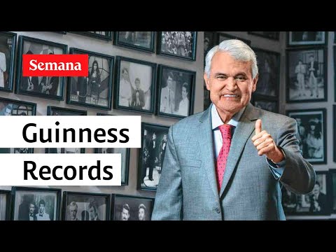 Presidente Duque entrega a Jorge Barón premio Guinness Records