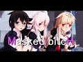[MMD艦これ]　春雨＆時雨改二＆夕立改二で『Masked bitcH』