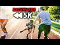 Running a 5K... Backwards! (WORLD RECORD)