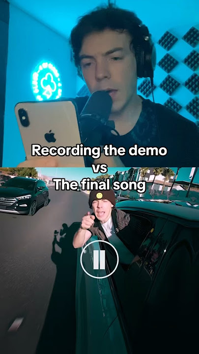 Recording The Demo vs The Final Song… ‘Trendsetter’ out now!