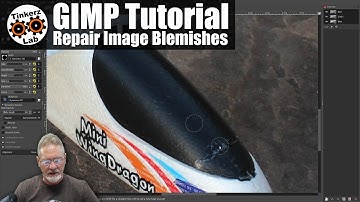 Repair Image Blemishes - GIMP Beginner Heal & Clone Tools Tutorial