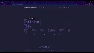 How to get infinite wpm, lol