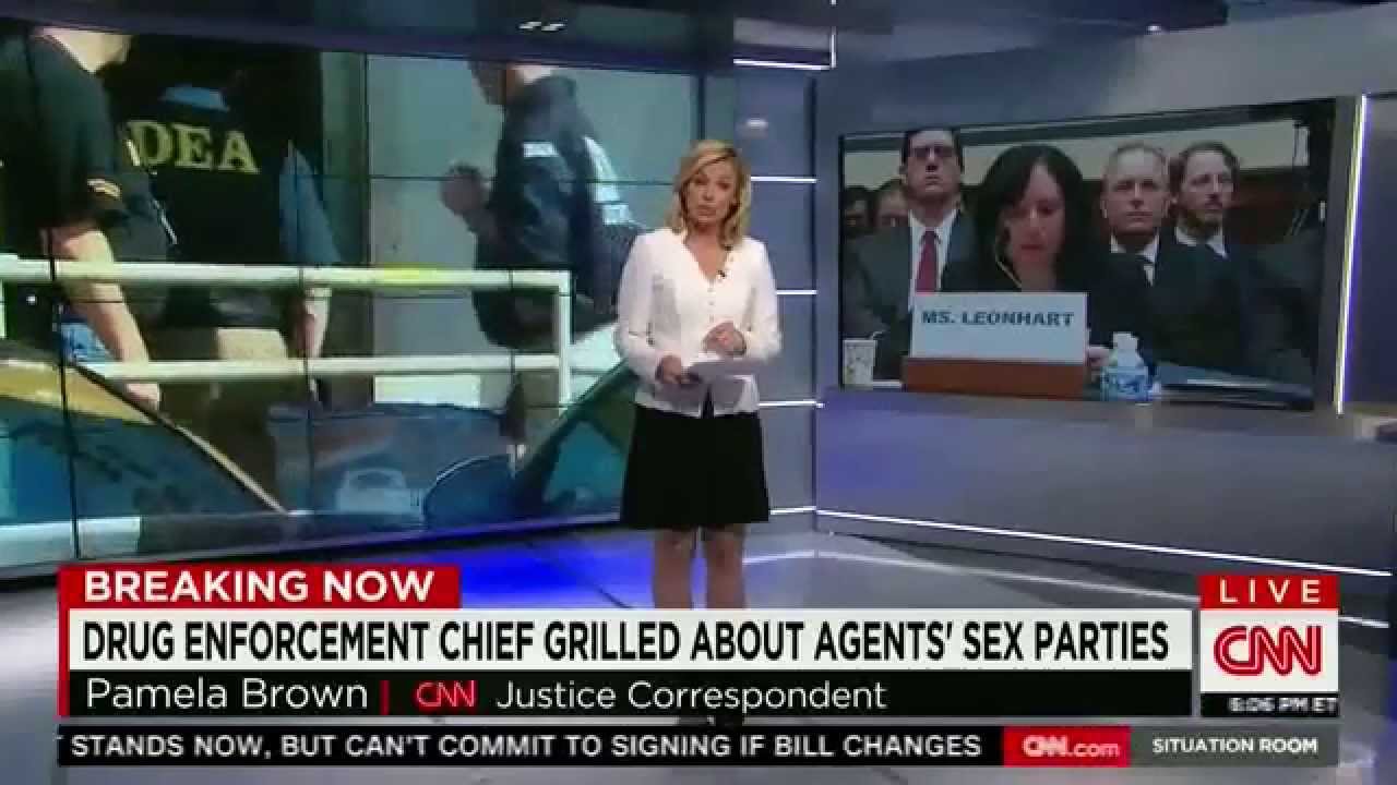4/14/15 Wolf Blitzer reports on DEA sex parties