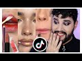 TRYING VIRAL TIKTOK LIP HACKS! | with new e.l.f. Products!! AD