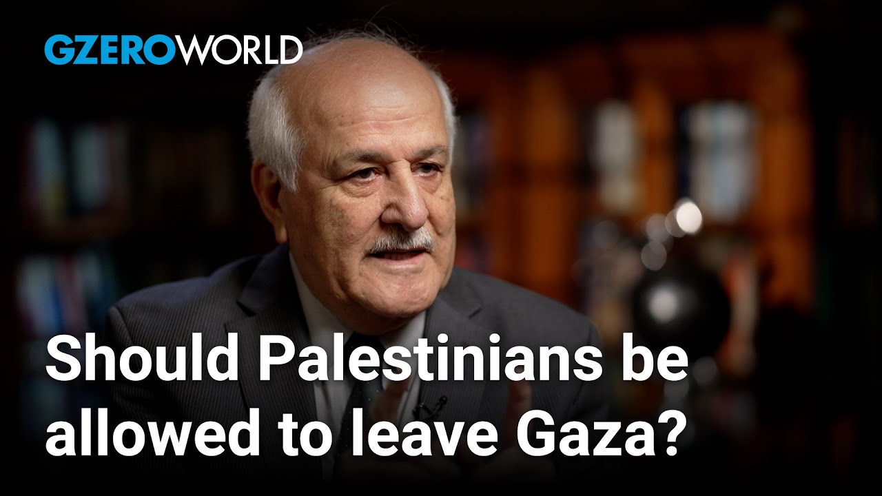 What if Palestinians want to leave Gaza? | GZERO World with Ian Bremmer ...