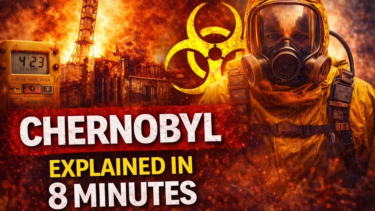 Chernobyl Explained in 8 Minutes | The Disaster That Changed Nuclear ...