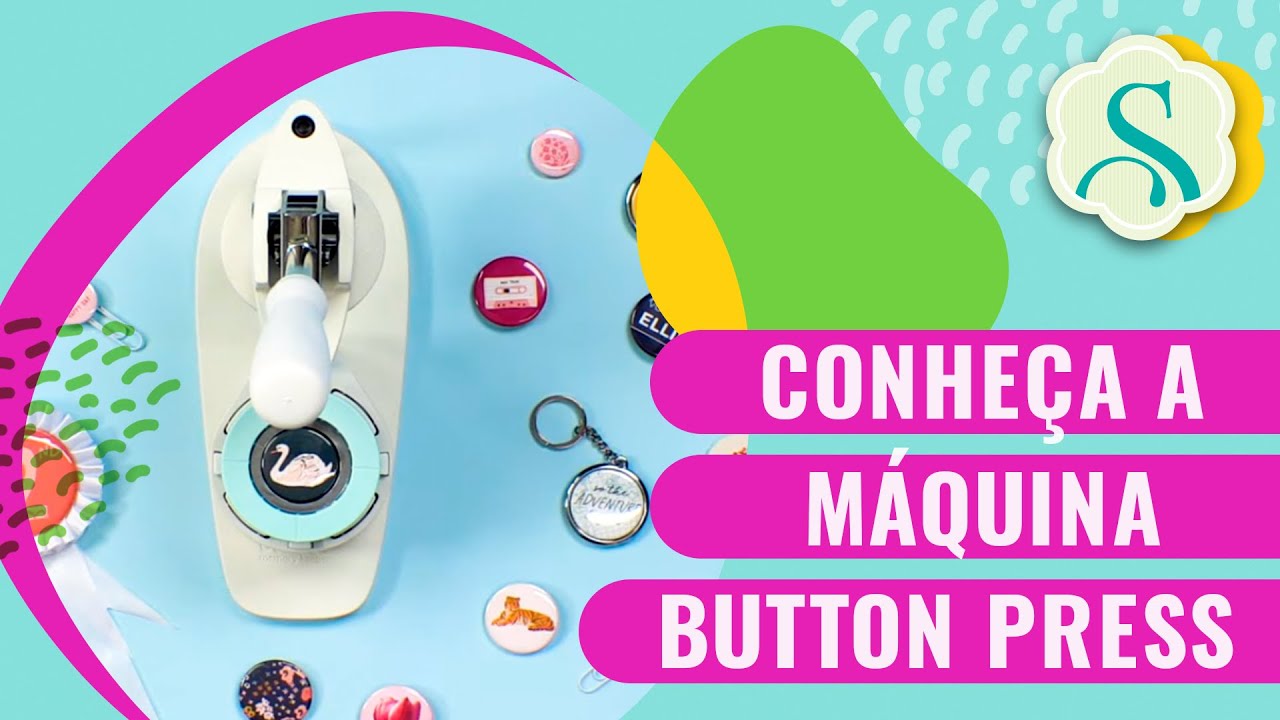 Conheça a Máquina de Fazer Bottons - Button Press We R Memory Keepers ...