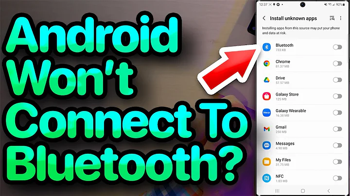 My Android Won't Connect To Bluetooth. Here's The Fix!