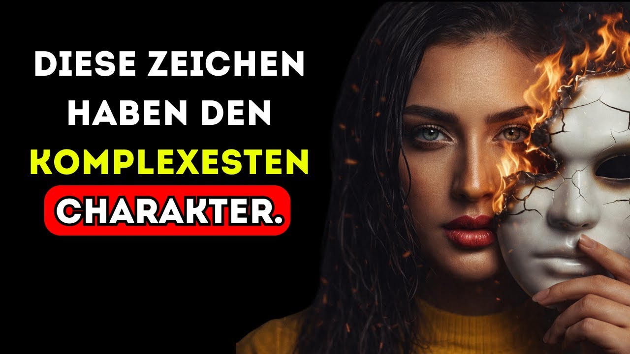 Diese Zeichen haben den komplexesten Charakter.