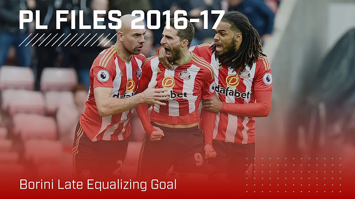 Khazri & Borini Earn Point | Sunderland 2-2 West Ham | Premier League Files 2016-17