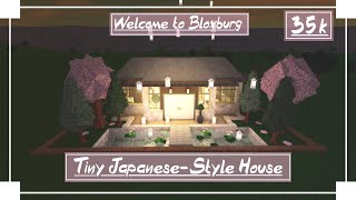 Tiny Japanese-Style House - Roblox - Welcome to Bloxburg