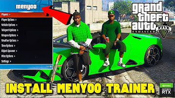 How To Install Menyoo Trainer in GTA 5 Enhanced Edition! (Mods Tutorial) || 100% Working