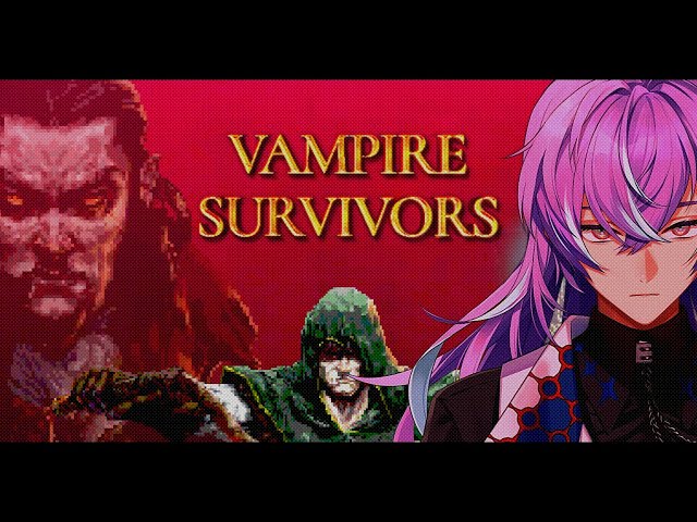 【Vampire Survivors】ヒーロー vs 吸血鬼【星導ショウ/にじさんじ】のサムネイル
