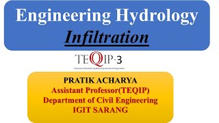 🔴Engineering Hydrology|Infiltration