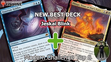 JESKAI IS THE NEW BEST THING | Modern Challenge top 8 with Jeskai Blink PT 1 | Magic Online