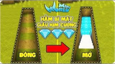 Cách làm đường hầm bí mật trong mini world | Dino Official |