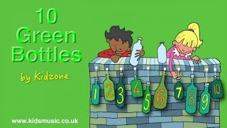Miniatura de vídeo de "Kidzone - Ten Green Bottles"