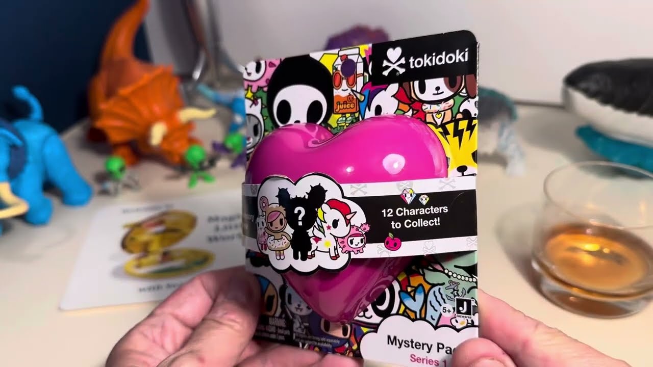 Opening 3 tokidoki Mystery Figures Blind Hearts - YouTube