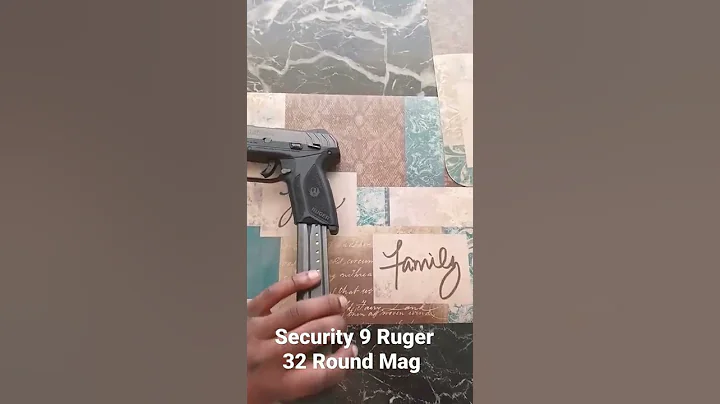 32 Round Ruger Security 9 Mag. #TheOnlyOneMade