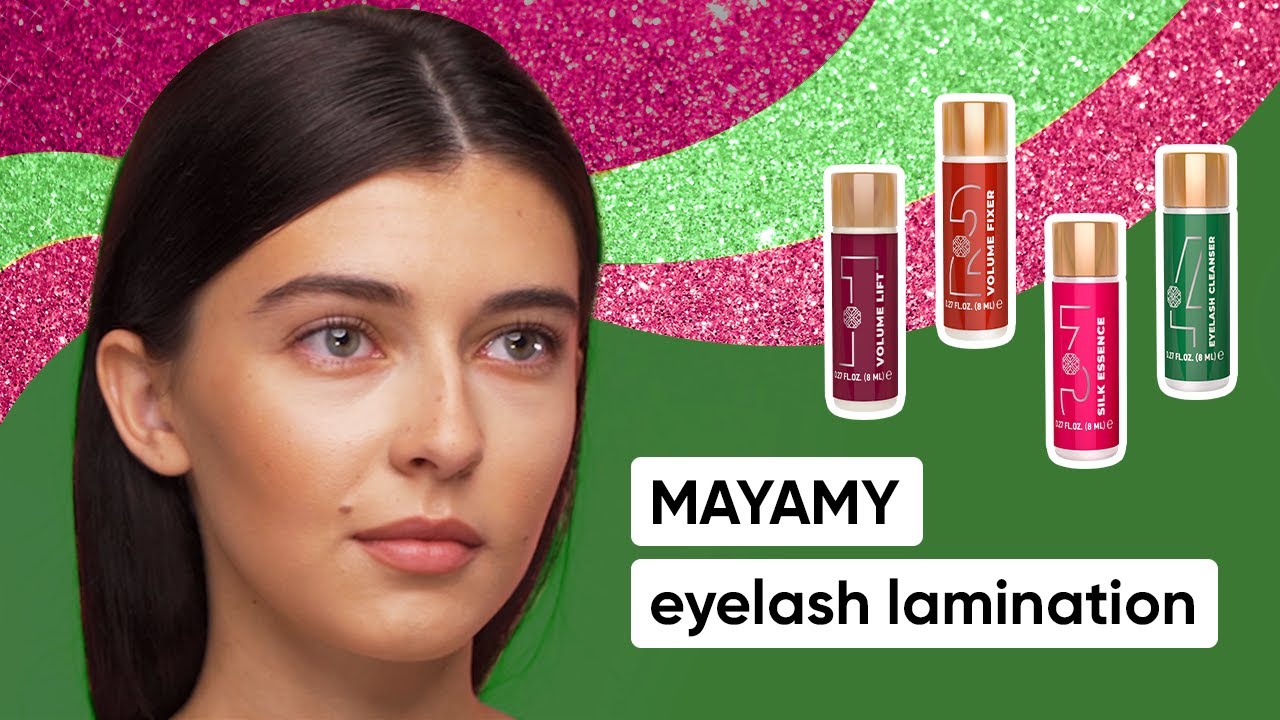 EYELASH LIFT TUTORIAL/ MAYAMY LASH LAMINATION