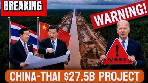 Het project van 27,5 miljard dollar dat de Amerikaanse dominantie in de Aziatische handel bedreigt