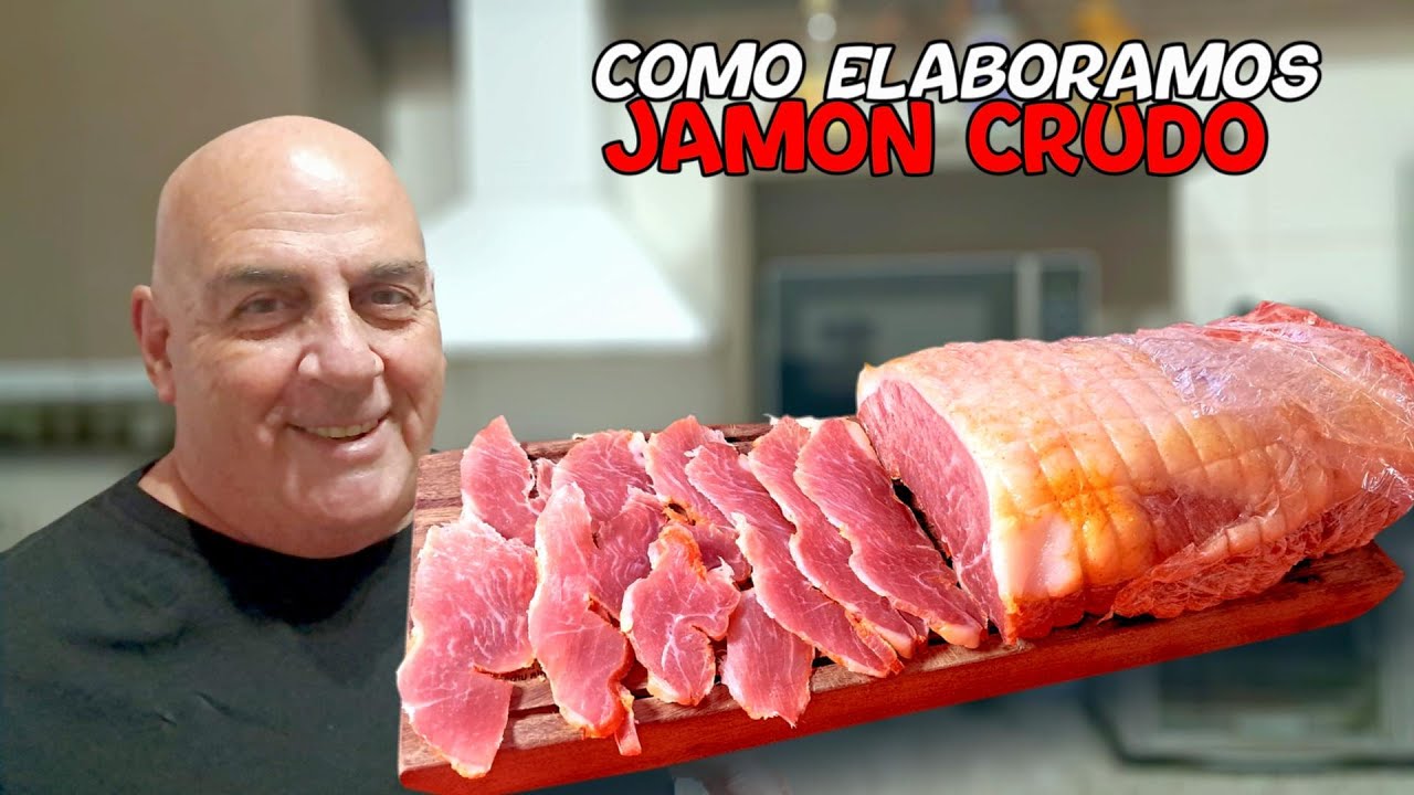 Como Elaboramos el JAMON CRUDO .!