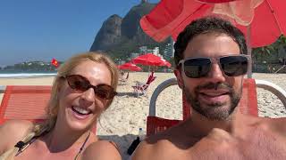 Conversa na praia, Duda Nagle e Mariane Heller no Rio de Janeiro 