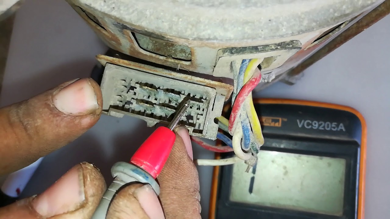 تحديد اطراف محرك غساله اوتوماتيك