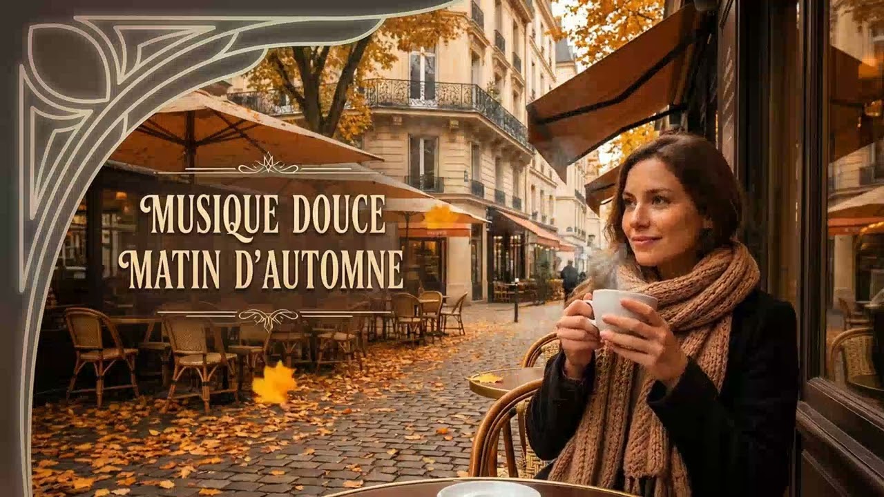 French Cafe Music – Autumn Coffee Terrace - Cozy Paris Jazz Ambience