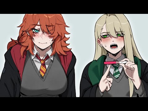 Jealous Female Draco Malfoy 3 | Slytherin Girl Draco Malfoy | Harry Potter x Malfoid Comic Dub