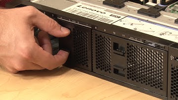 Lenovo ThinkSystem SR850/SR850P removing a drive bay filler