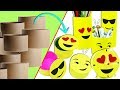 Ideas Emojis con Tubos de Cartón (Reciclaje) Ecobrisa
