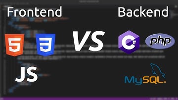 Frontend vs Backend
