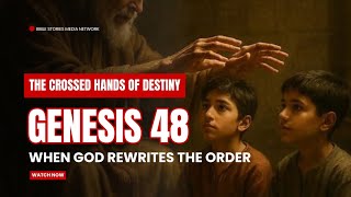 Genesis 48 Explained: Jacob Blesses Ephraim & Manasseh | The Crossed Hands of Destiny