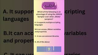 Which of the following is an advantage of using the JSR223 sampler over other JMeter samplers