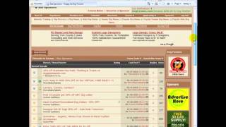 Buying Advertising on Niche Forums