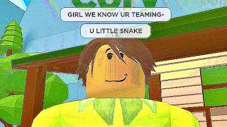 I Teamed In Total Roblox Drama...