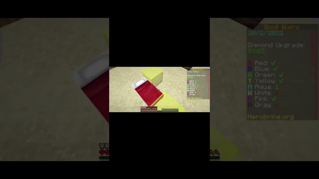 manduck is wild#shorts #minecraft #bedwars