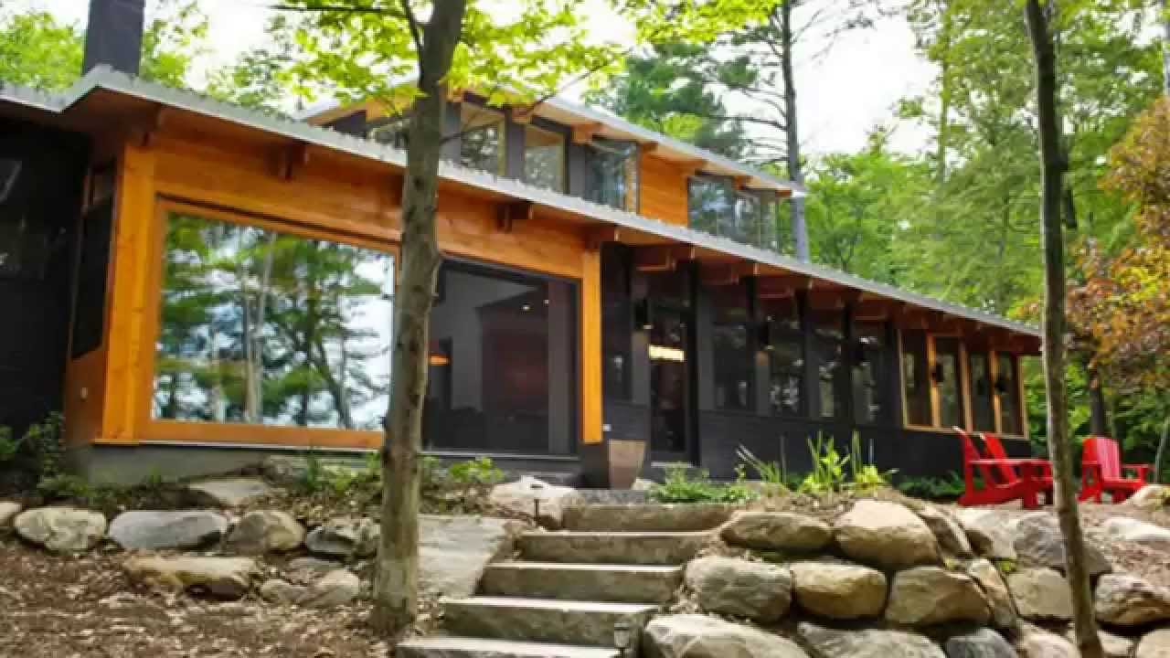 Bala Park Island Cabin is an EcoEfficient Seasonal Home on Lake Muskoka in Ontario YouTube