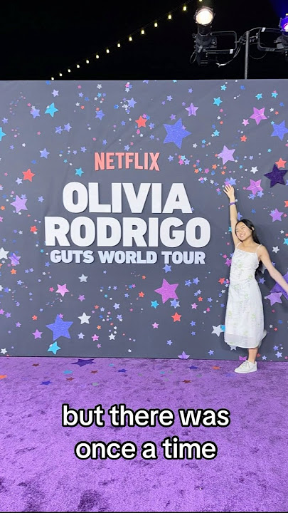 @OliviaRodrigo I’m so proud of how far she has come @livieshqofficial #oliviarodrigo #guts #sour