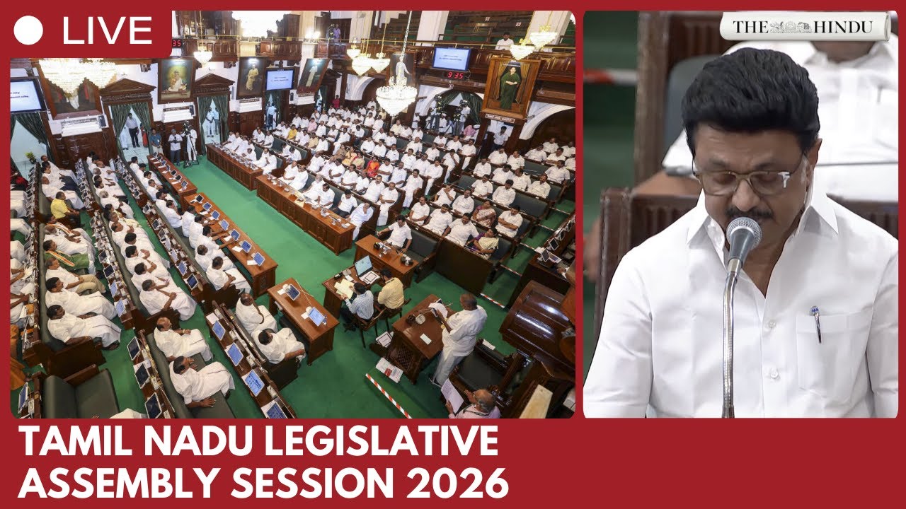 Tamil Nadu Legislative Assembly Session 2026: Governor walks out over National anthem row