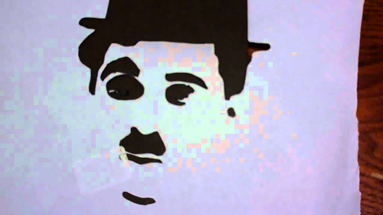 how to make stencil art