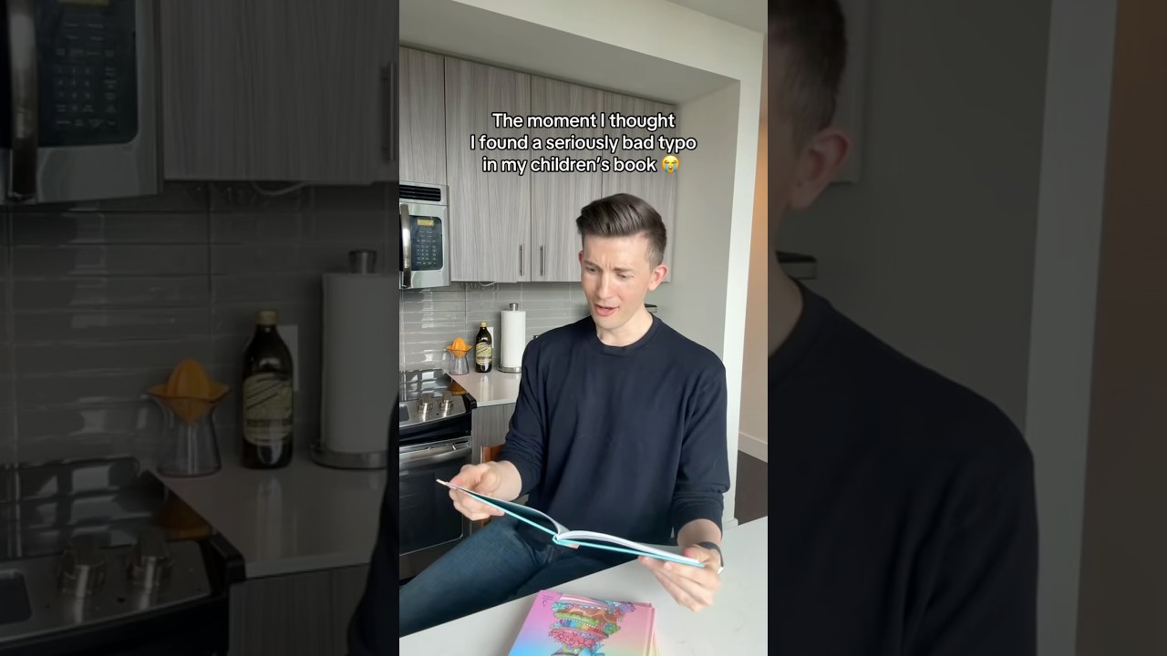 Finding a shocking typo in my children’s book 😮 