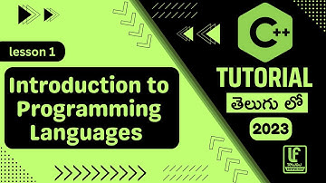 C++ Lesson 1 : Introduction to programming language