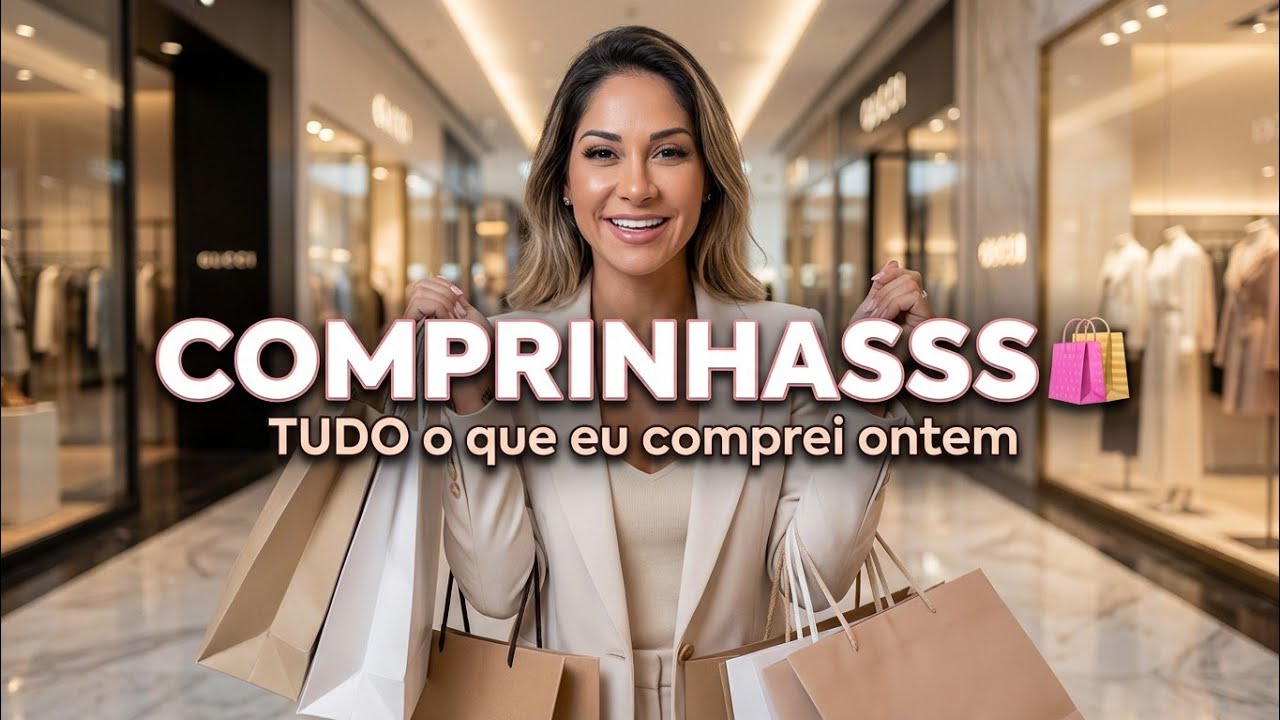 COMPRINHASSS Tudo o que eu comprei ontem no shopping ! #MairaCardi #Compras #Shopping #Bolsa #Chanel
