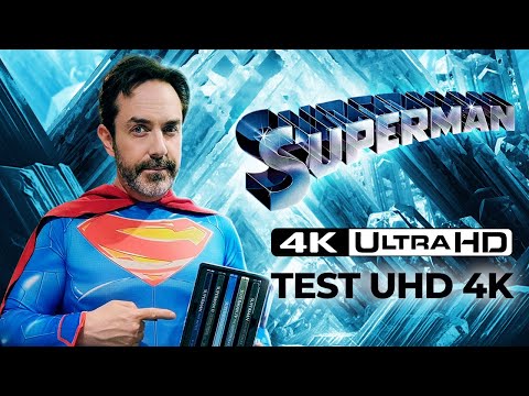 Superman : Le test du coffret films I à IV Blu-ray UHD 4K - Le Rayon Bleu David Oghia