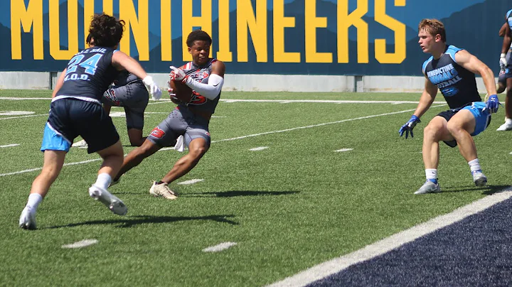 WVU 7on7 Highlights - Rodney Gallagher, Frankie We...
