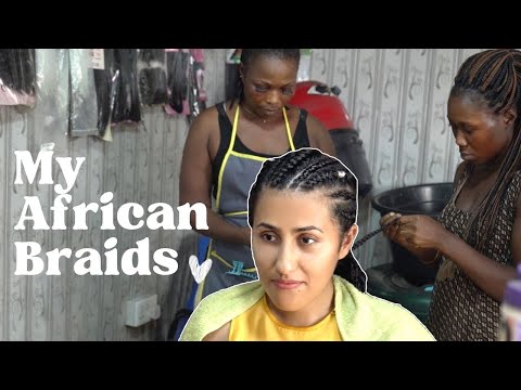 African Ghana Cornrows